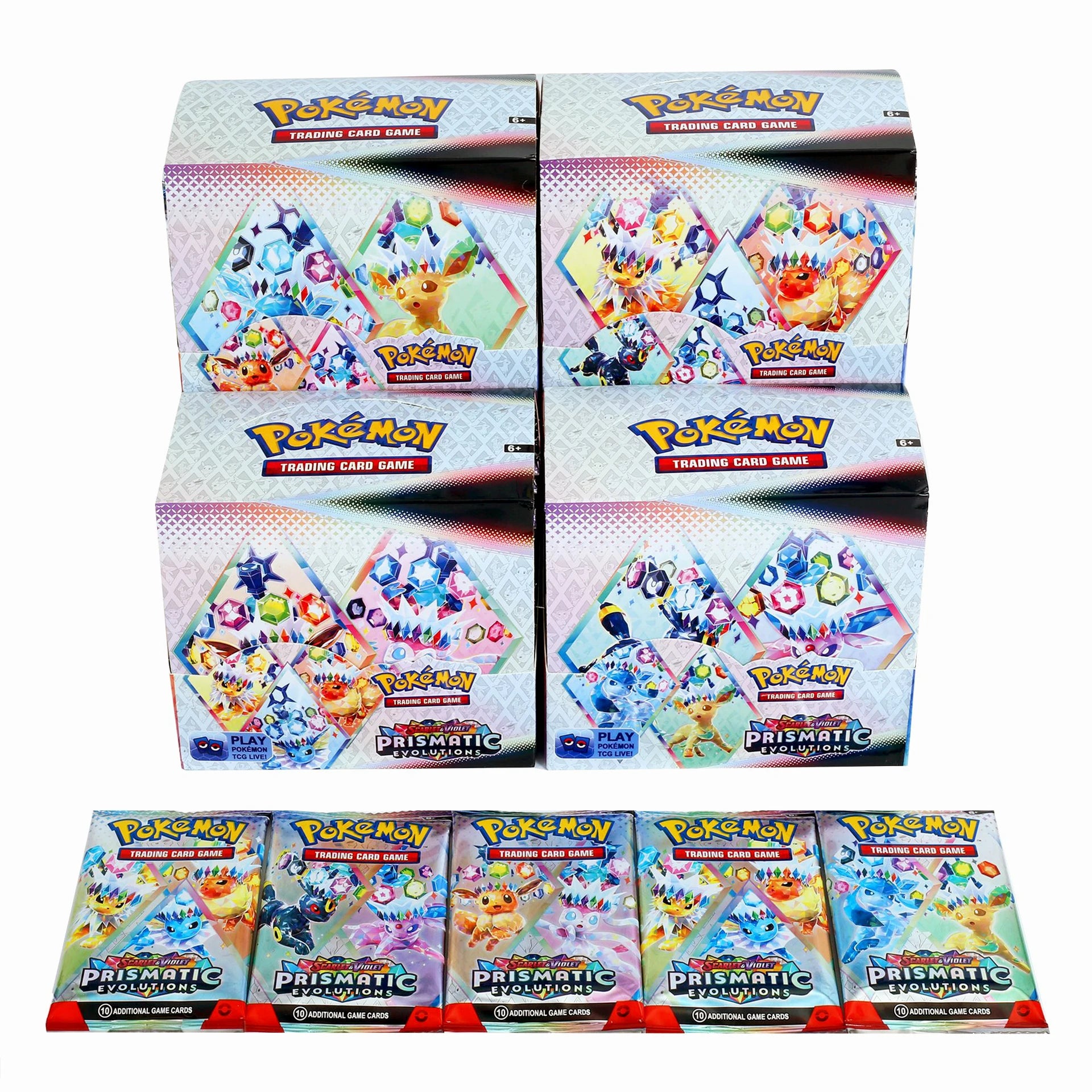 324/360 Uds versión en inglés Pokémon TCG: escarlata y violeta 151 clásicos caja de refuerzo de expansión tarjeta comercial Pokemon paquete de 36 cajas de regalo