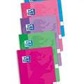 Oxford, Pack de 5 Cuadernos A4 (Folio), Tapa Blanda, 80 Hojas CuadrÃ­cula 4x4. Surtido aleatorio tendencia. - CR mark