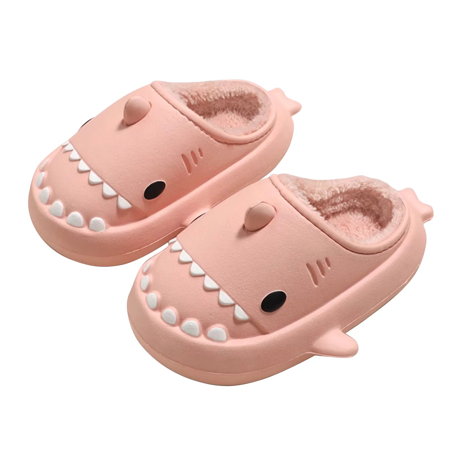 S7 STAR Women's House Slippers Size 36-41, Winter Warm Non-Slip Slippers, Cotton House Slippers, Comfortable Indoor Slippers, Fashionable Animal Shark Design