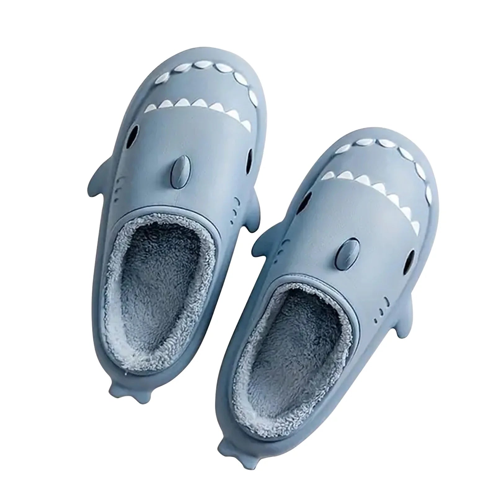 S7 STAR Women's House Slippers Size 36-41, Winter Warm Non-Slip Slippers, Cotton House Slippers, Comfortable Indoor Slippers, Fashionable Animal Shark Design