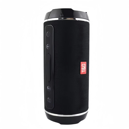 Altavoz Bluetooth inalámbrico T&G116, columna de altavoz de graves, compatible, USB, resistente al agua, para exteriores, compatible con AUX, TF, Radio FM, Subwoofer - CR mark