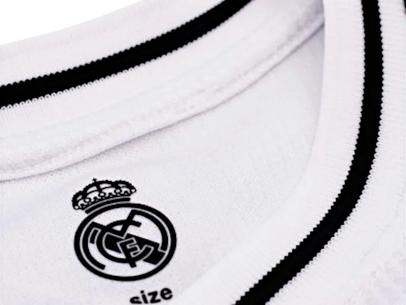Real Madrid - Home Shirt Season 24/25, White, Adult L, Officially Licensed Replica