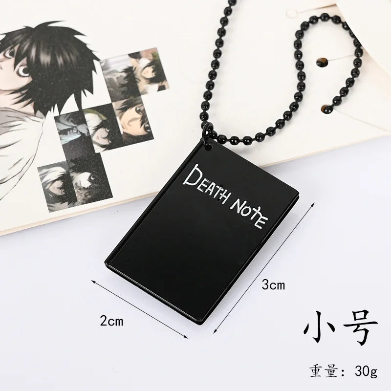 A5 Anime Death Note Notebook, Leather Journal Set, Death Note Collectible Notebook, Large Anime Themed School Writing Diary