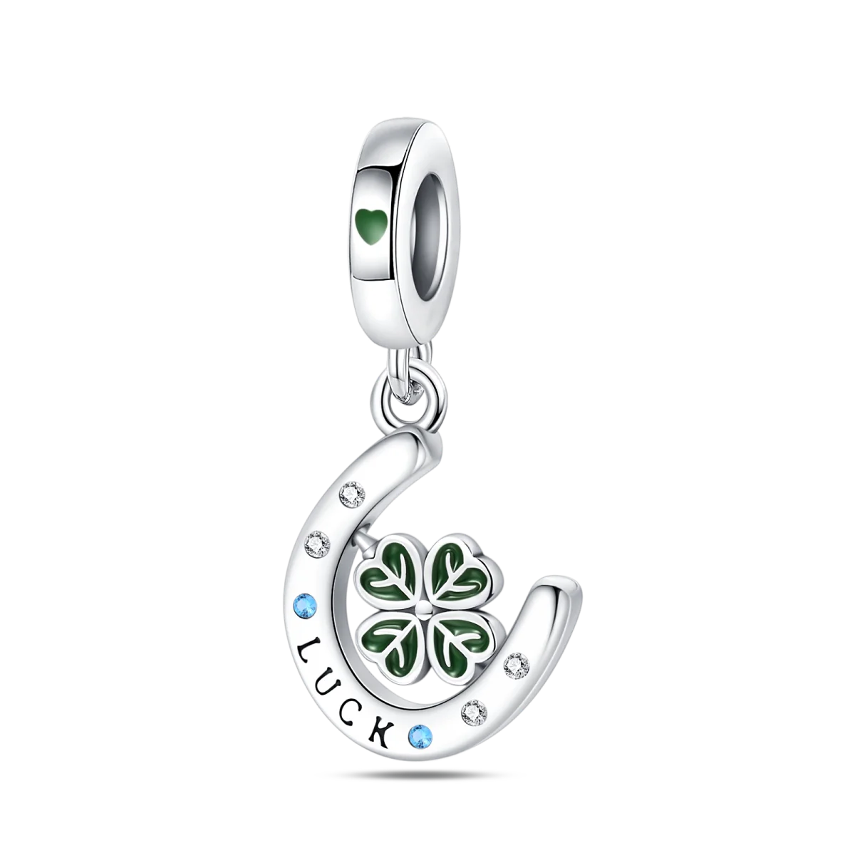 Colgante de plata de ley 925 con diseño de flor, árbol y manzana, cuentas finas DIY, compatible con pulseras de abalorios originales, joyería para mujer Diy - CR mark