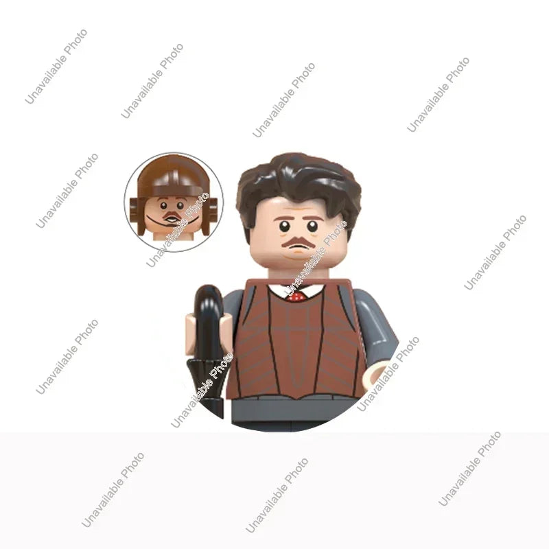 Juguetes calientes película Harry Potter figuras 3D James Potter Dobby bloques de construcción muñecas para niños juguetes modelo ladrillos juguetes regalos - CR mark