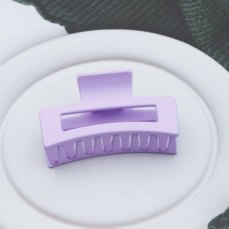 Korean plastic hair clips for women and girls, hairpins, large hair clip, crab barrette, fashion ornament, hair accessories