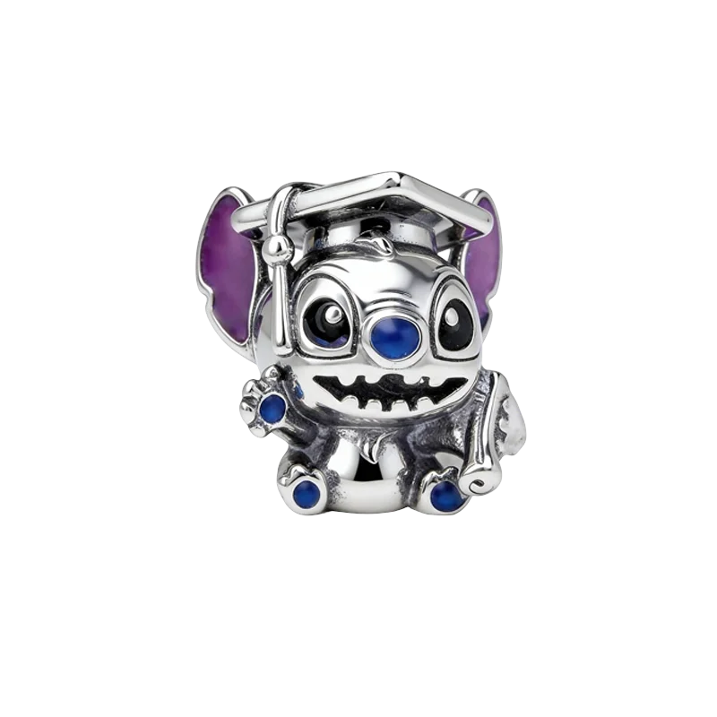 New Disney Stitch Charm Pendant, Winnie the Pooh, Toy Story, Marvel, ST Upside Down, Compatible with Bracelets and Necklaces, for DIY Jewelry, Gift for Women