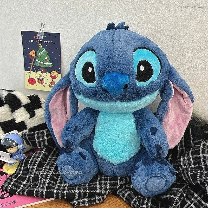 Suave Disney Lilo y Stitch relleno punto juguete de peluche encantador punto Navidad almohada suave Ángel Plushie regalo de Navidad niña - CR mark