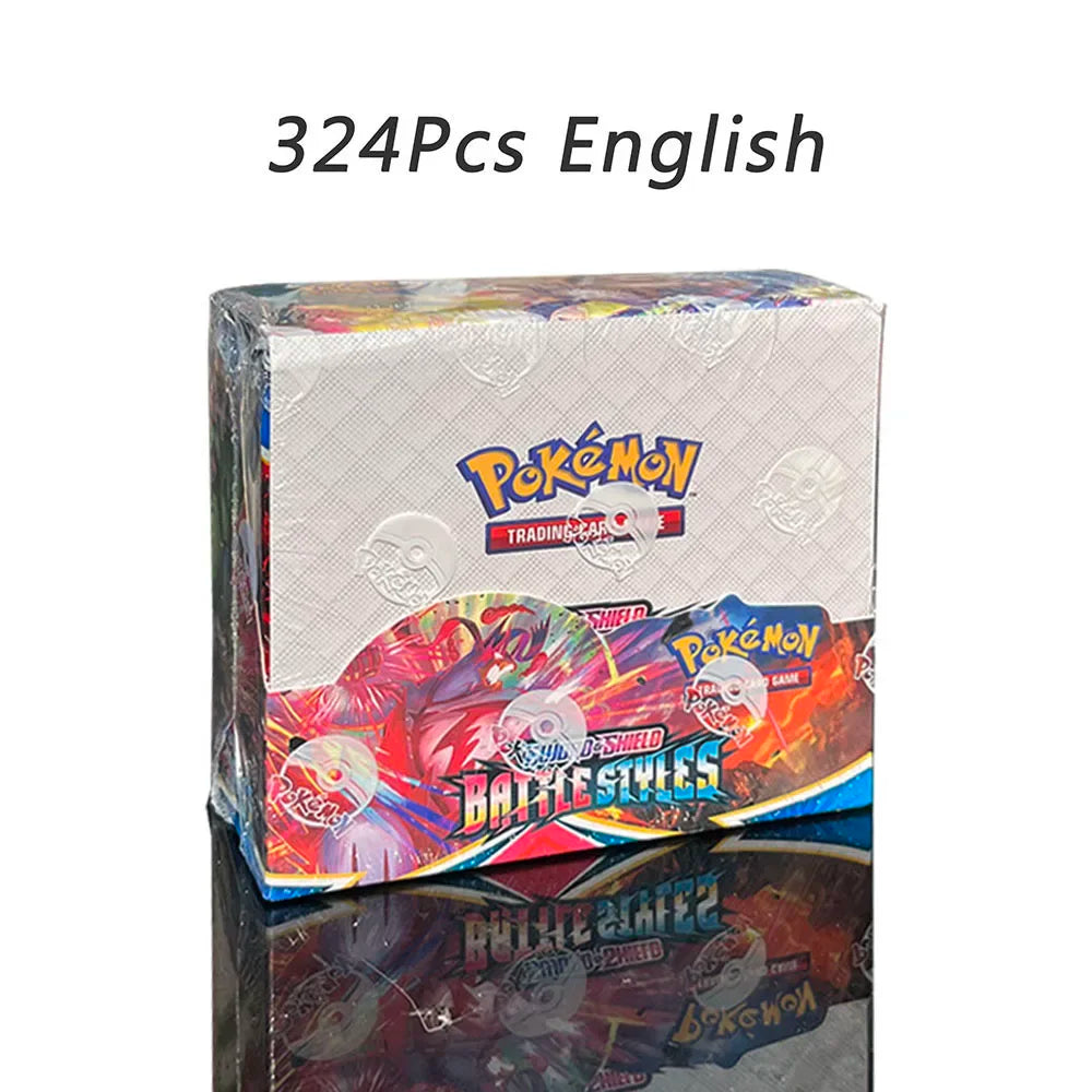 324/360 Uds versión en inglés Pokémon TCG: escarlata y violeta 151 clásicos caja de refuerzo de expansión tarjeta comercial Pokemon paquete de 36 cajas de regalo