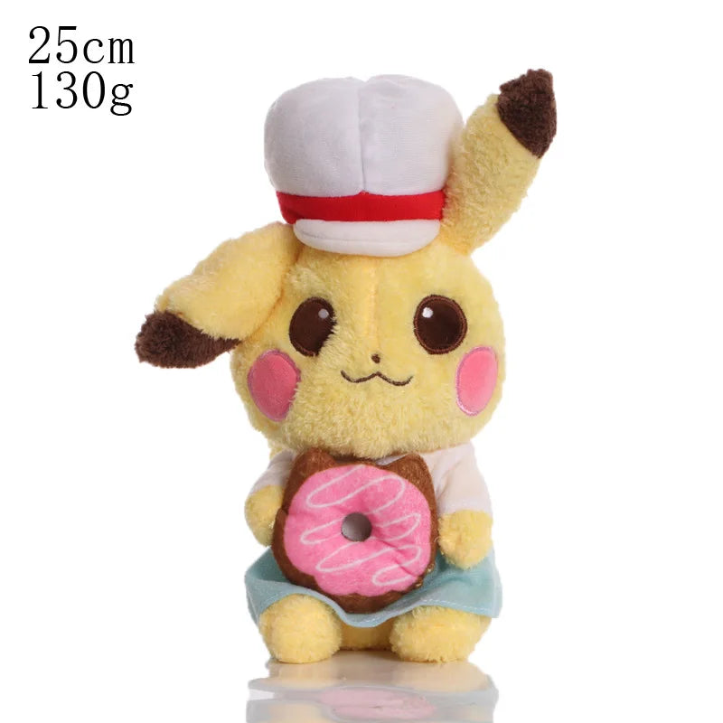 Lindo juguete de peluche de Pikachu Pokemon Charmander Squirtle Bulbasaur muñeco de peluche Eevee Scorbunny Gengar Snorlax regalos de navidad - CR mark