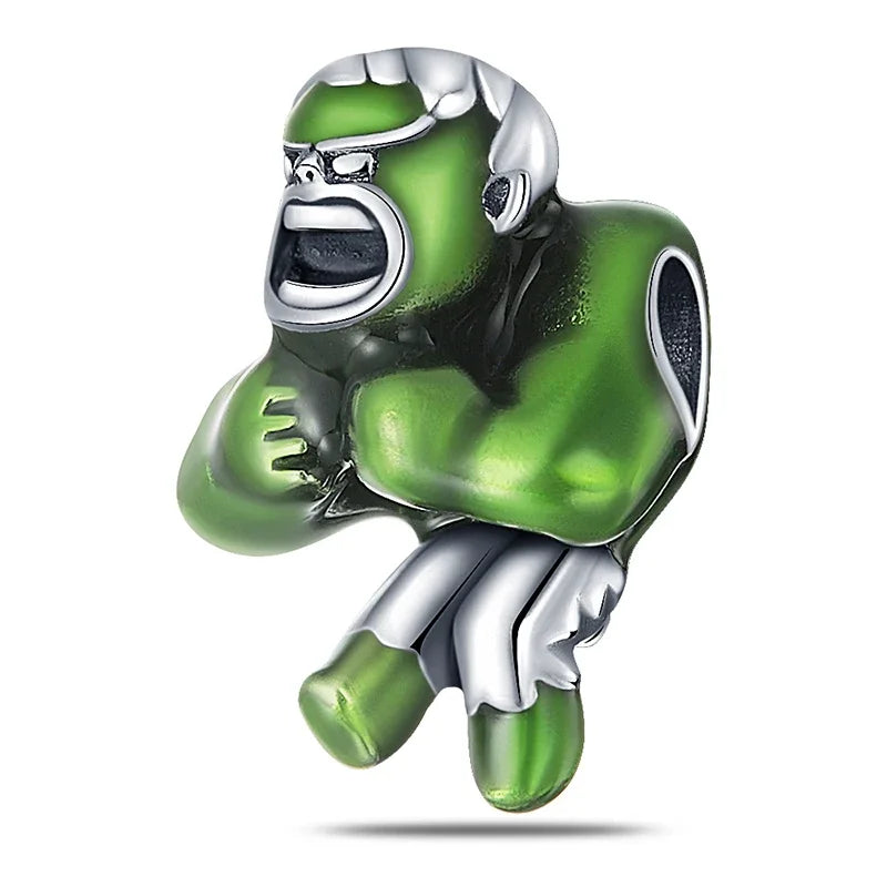 Cuentas MINISO de Plata de Ley 925 para pulseras de Potter de Harry 3mm originales 925, colgante para mujer, joyería DIY, regalos - CR mark