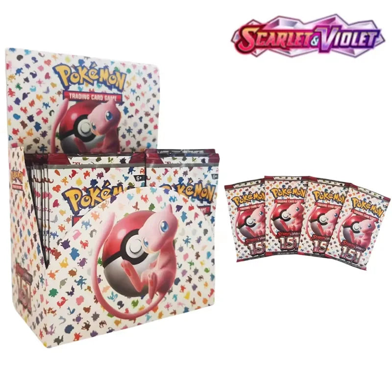 324/360 Units English Version Pokémon TCG: Scarlet &amp; Violet 151 Classics Booster Box Expansion Trading Card Pokemon Pack of 36 Gift Boxes