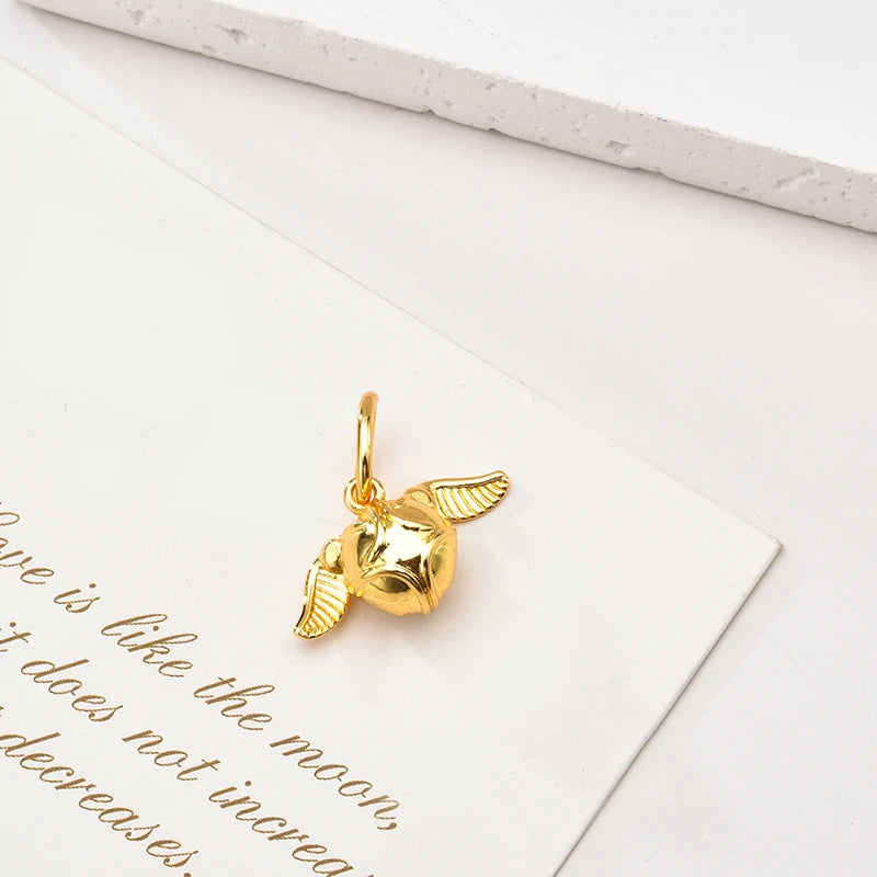 DIY Harry Potter Magic Academy cuelga el abalorio apto para pulsera de plata Original europea accesorios de joyería regalo de mujer - CR mark