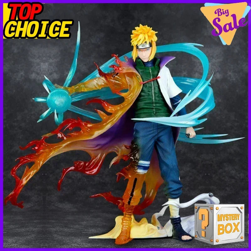 Caja ciega de figura de Anime Naruto, colección de caja misteriosa de 12 Uds., personaje aleatorio Uzumaki Naruto Sasuke Kakashi, regalo de figura de acción - CR mark