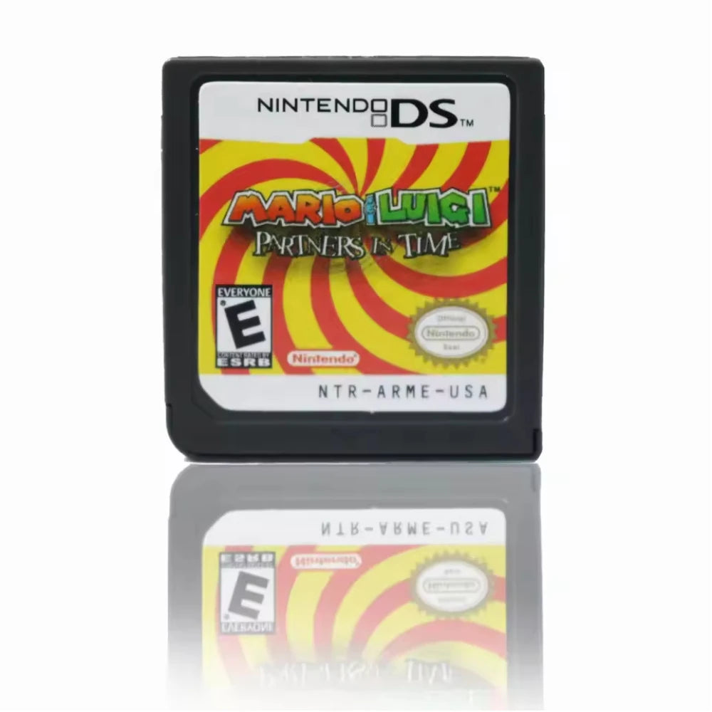 Tarjeta de juego DS NDS Mario vs. Donkey Kong 2Mario y Luigi Bowsers Inside Story Versión de EE. UU. (versión de tarjeta R4) para NDSL 2DS 3DS