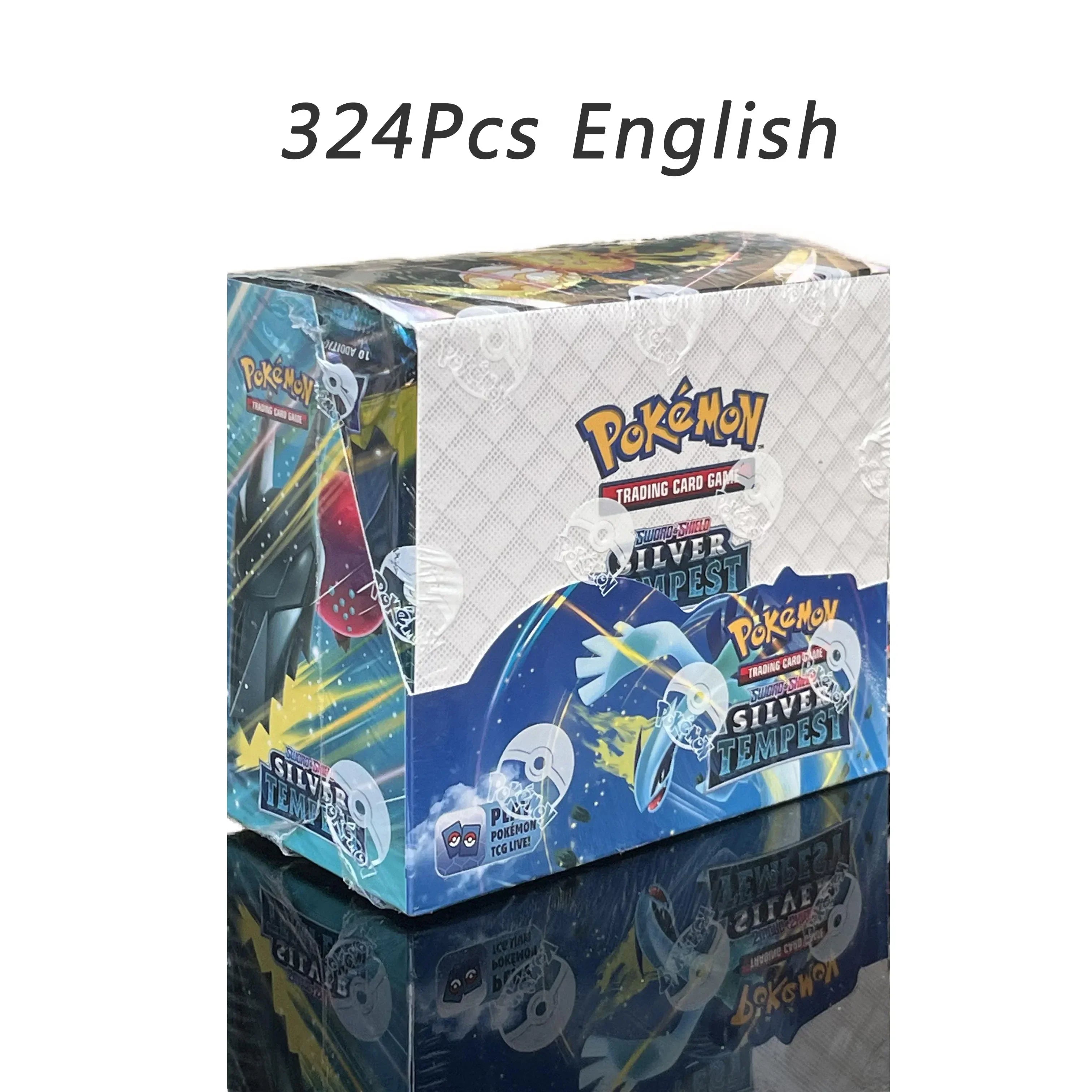 324/360 Uds versión en inglés Pokémon TCG: escarlata y violeta 151 clásicos caja de refuerzo de expansión tarjeta comercial Pokemon paquete de 36 cajas de regalo