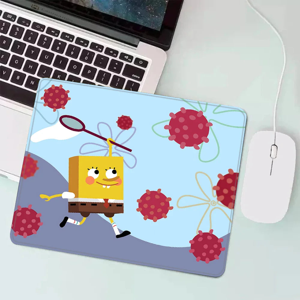 Spongebobs XS Gaming Mouse Pad, Small PC Mouse Pad, Desk Decoration, Office Mouse Pad, Desk Mat