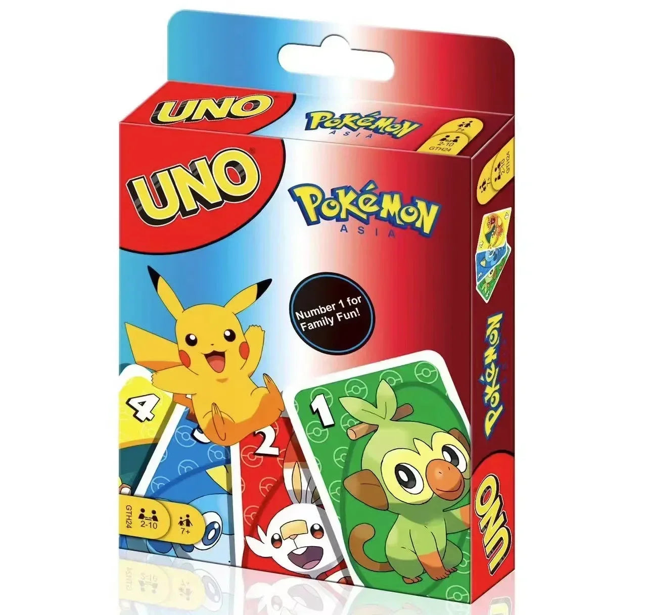 ¡UNO FLIP! Juego de Mesa Pokémon, Anime, Dibujos Animados, Patrón de Figura de Mario, Entretenimiento Familiar Divertido, Juego de Cartas One Piece, Uno, Regalos de Navidad