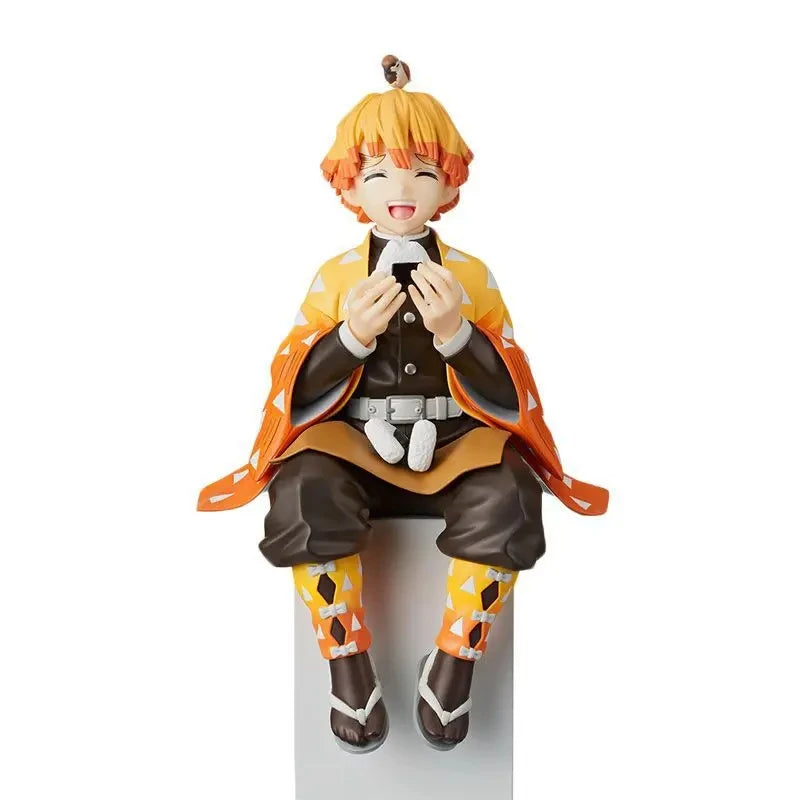 Figuras de acción de Demon Slayer de Anime, Tanjirou Tomioka GiyuuZenitsu Kochou Nezuko, figura de Anime para coleccionar muñecos de juguete para niños - CR mark