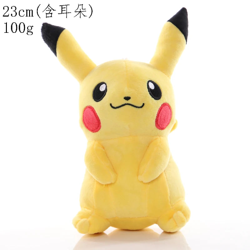 Lindo juguete de peluche de Pikachu Pokemon Charmander Squirtle Bulbasaur muñeco de peluche Eevee Scorbunny Gengar Snorlax regalos de navidad - CR mark