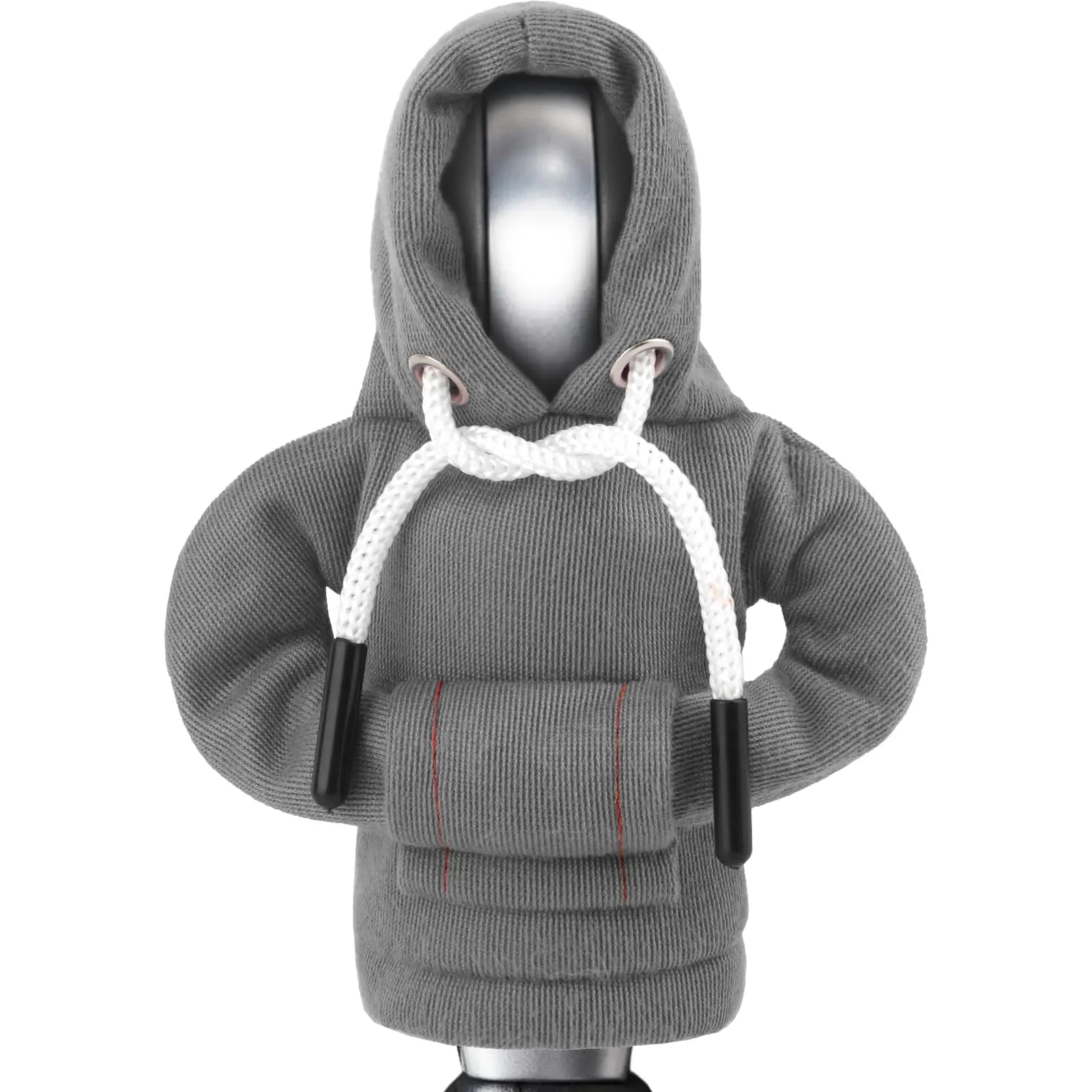 Cubierta de palanca de cambios de coche, Sudadera con capucha pequeña, palanca de cambios creativa, cubierta de manija de palanca de cambios, cubierta de ropa de palanca de coche