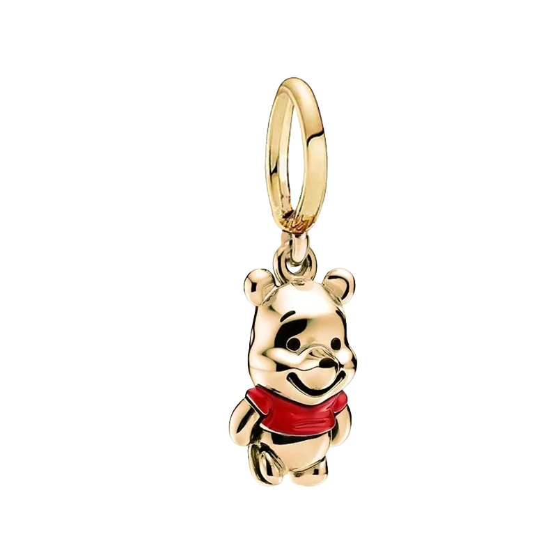 New Disney Stitch Charm Pendant, Winnie the Pooh, Toy Story, Marvel, ST Upside Down, Compatible with Bracelets and Necklaces, for DIY Jewelry, Gift for Women
