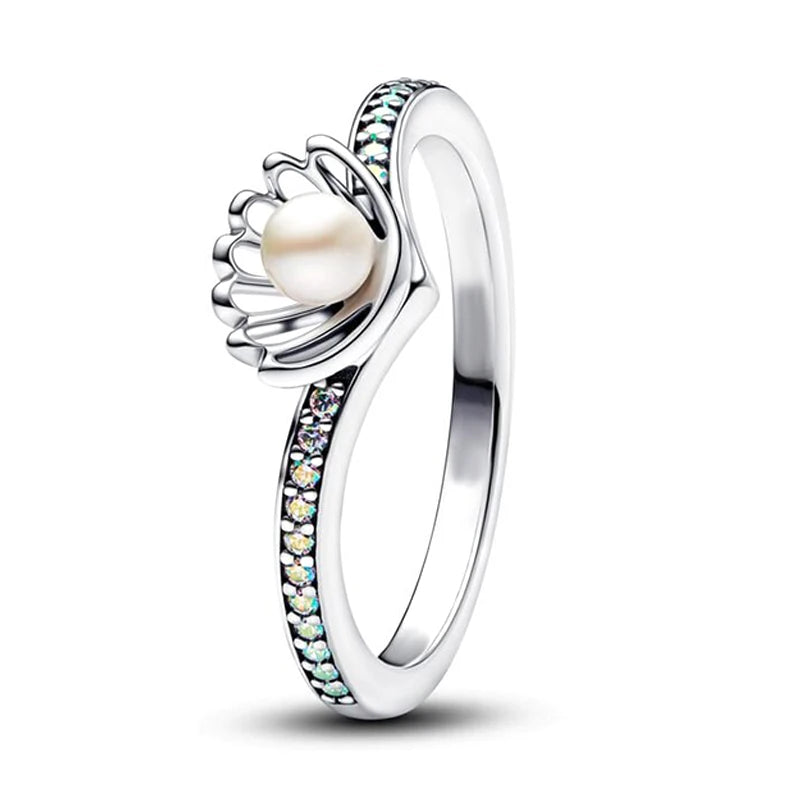 Nuevo Anillo de Plata de Ley 925, anillo atrevido de mariposa brillante para mujer, joyería - CR mark