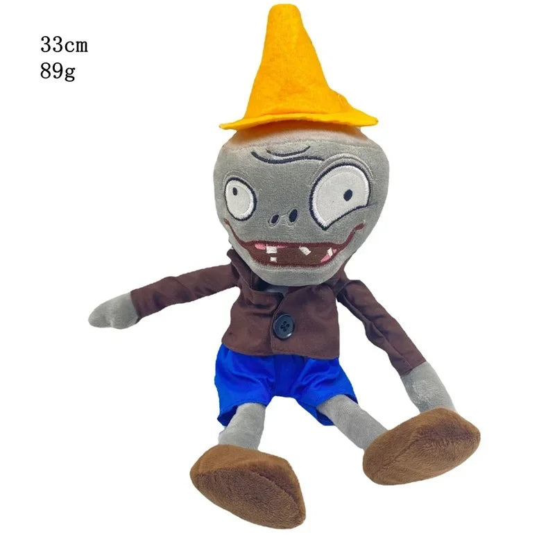 1 pc 30cm Plants vs Zombies Plush Toy PVZ Zombies Gargantuar Pirate Hat Zombies Soft Plush Toy for Kids Gift