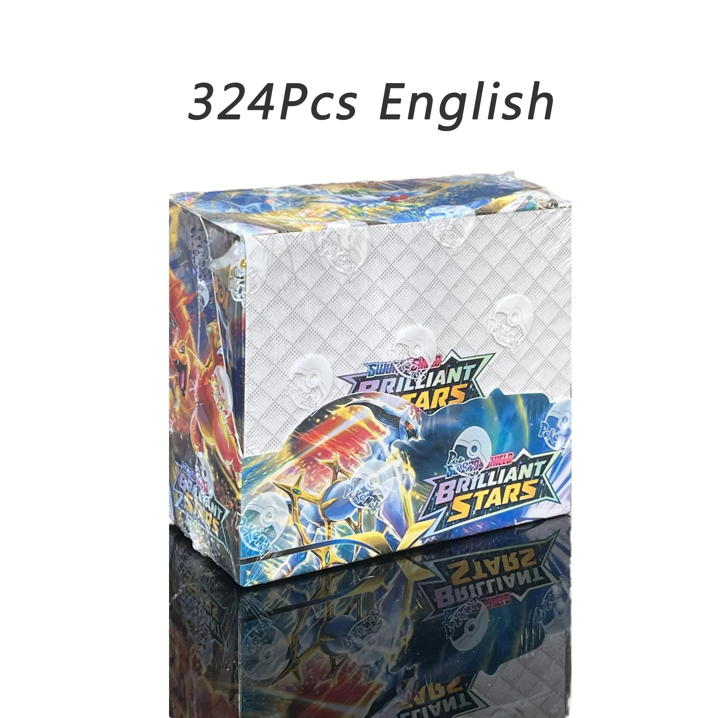 324/360 Uds versión en inglés Pokémon TCG: escarlata y violeta 151 clásicos caja de refuerzo de expansión tarjeta comercial Pokemon paquete de 36 cajas de regalo