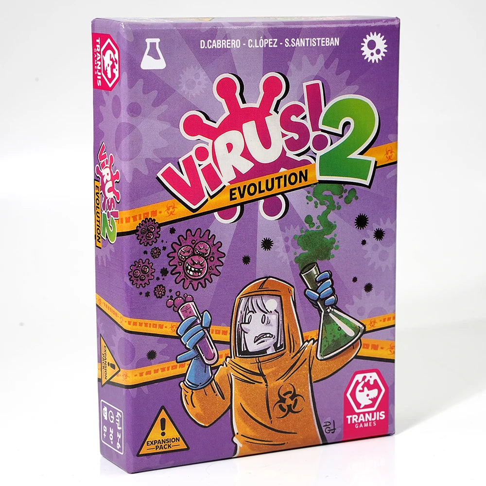 ¡Virus! - Juego de cartas - El Juego mas contagioso. Edicion Española. +8 años ¡VIRUS! 2 Evolución (Expansión) - Juego de cartas (