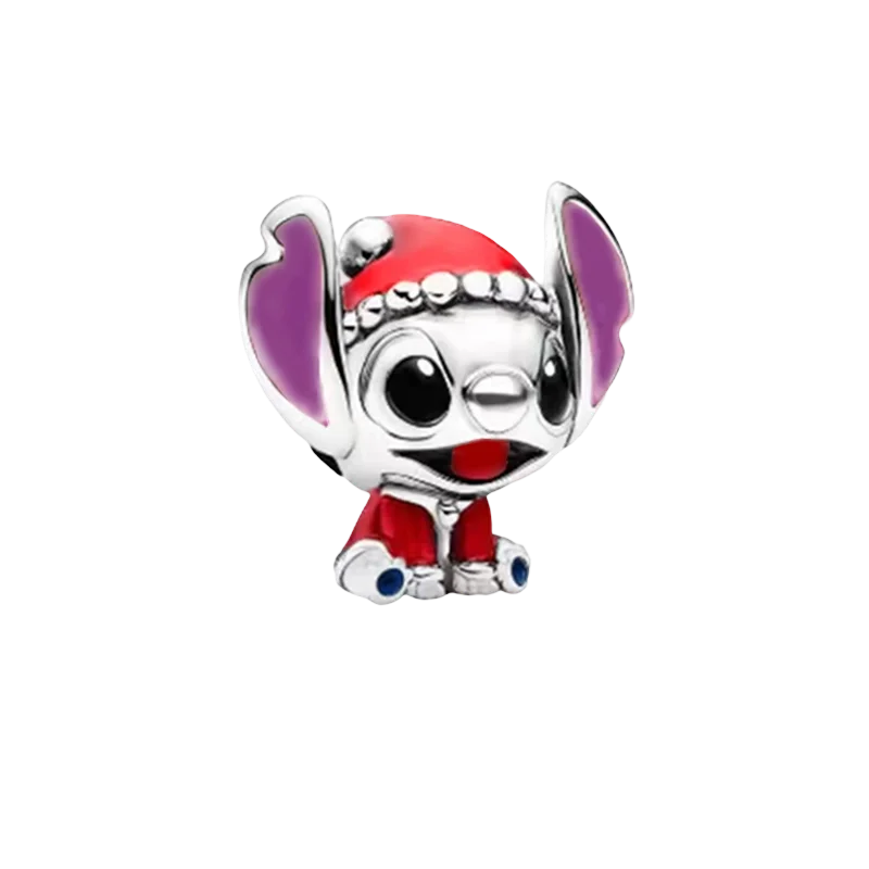 New Disney Stitch Charm Pendant, Winnie the Pooh, Toy Story, Marvel, ST Upside Down, Compatible with Bracelets and Necklaces, for DIY Jewelry, Gift for Women