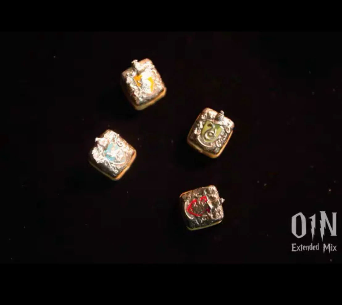 Gorros de Harry Potter, sombrero de clasificación, teclas de teclado mecánico Hogarts, teclas de resina personalizadas, regalo masculino Esc - CR mark