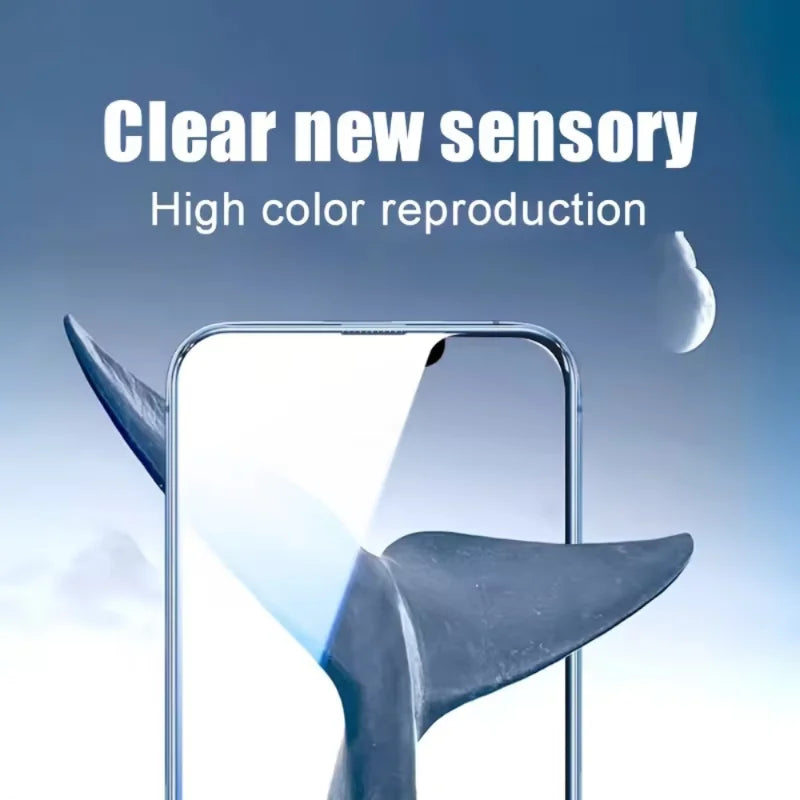 5 protectores de pantalla de vidrio templado HD para iPhone 17 16 Pro Max 15 14 11 12 13 mini XR XS instalación sin polvo a prueba de arañazos