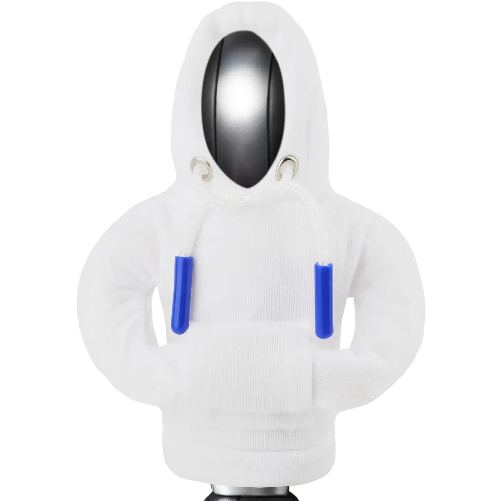 Cubierta de palanca de cambios de coche, Sudadera con capucha pequeña, palanca de cambios creativa, cubierta de manija de palanca de cambios, cubierta de ropa de palanca de coche