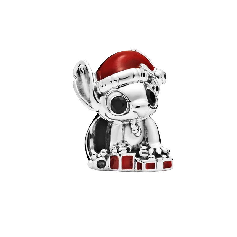 New Disney Stitch Charm Pendant, Winnie the Pooh, Toy Story, Marvel, ST Upside Down, Compatible with Bracelets and Necklaces, for DIY Jewelry, Gift for Women