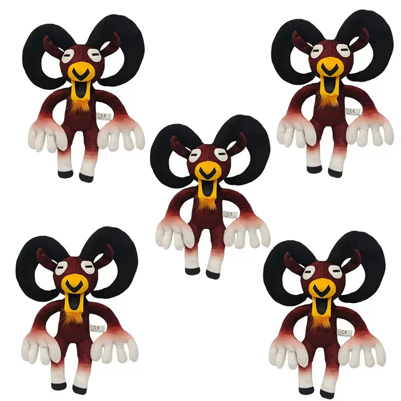 2025 nuevo 99 noches en el bosque juego de peluche mercancía marrón soporte y sentarse alce ciervo búho blanco muñeco de peluche almohada para regalos de chico