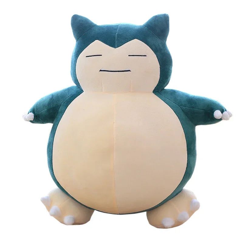 Juguetes de peluche de Pokémon Snorlax para niñas, muñeco de peluche suave de Anime japonés, monstruo, elfo, regalo de cumpleaños, 30/50cm - CR mark