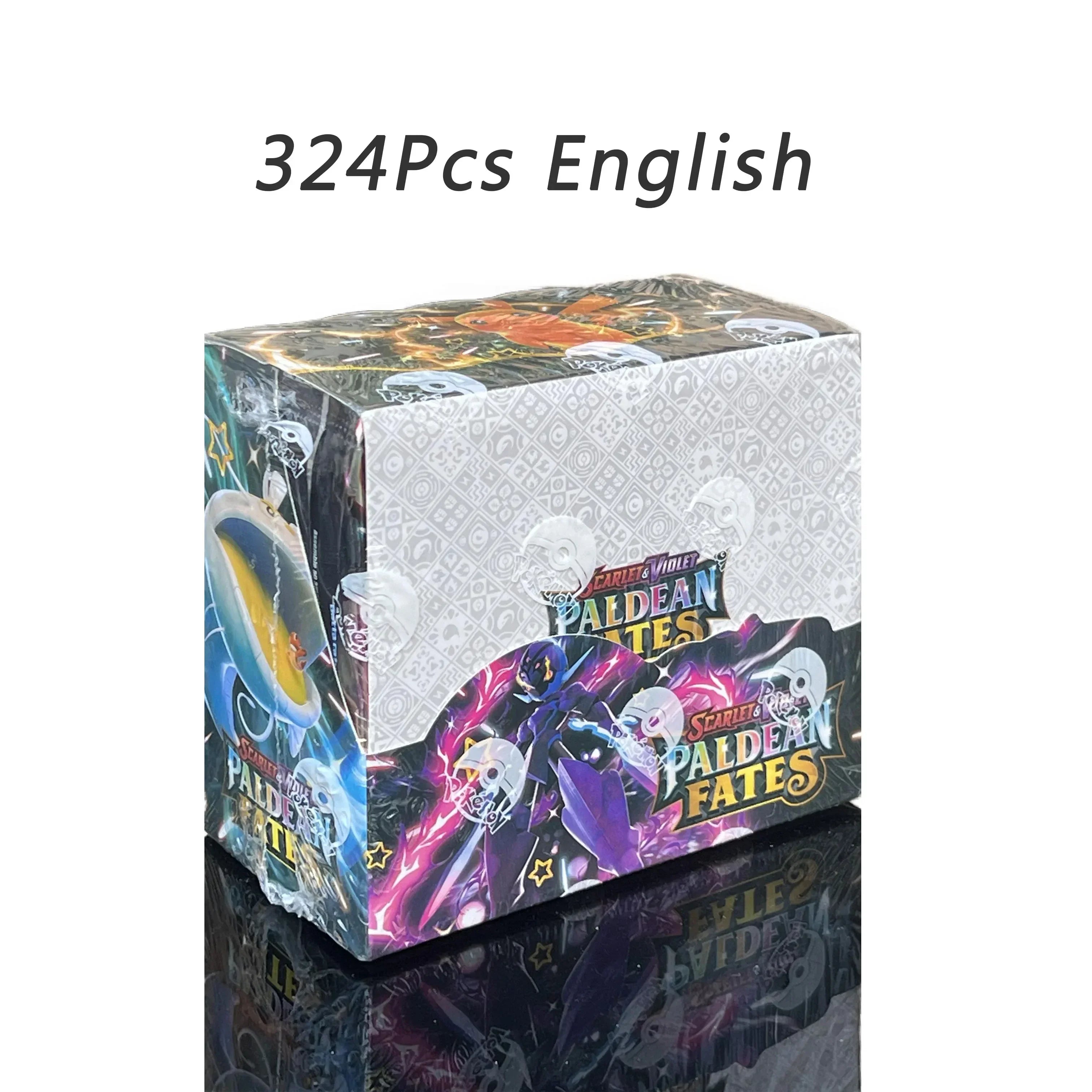 324/360 Uds versión en inglés Pokémon TCG: escarlata y violeta 151 clásicos caja de refuerzo de expansión tarjeta comercial Pokemon paquete de 36 cajas de regalo