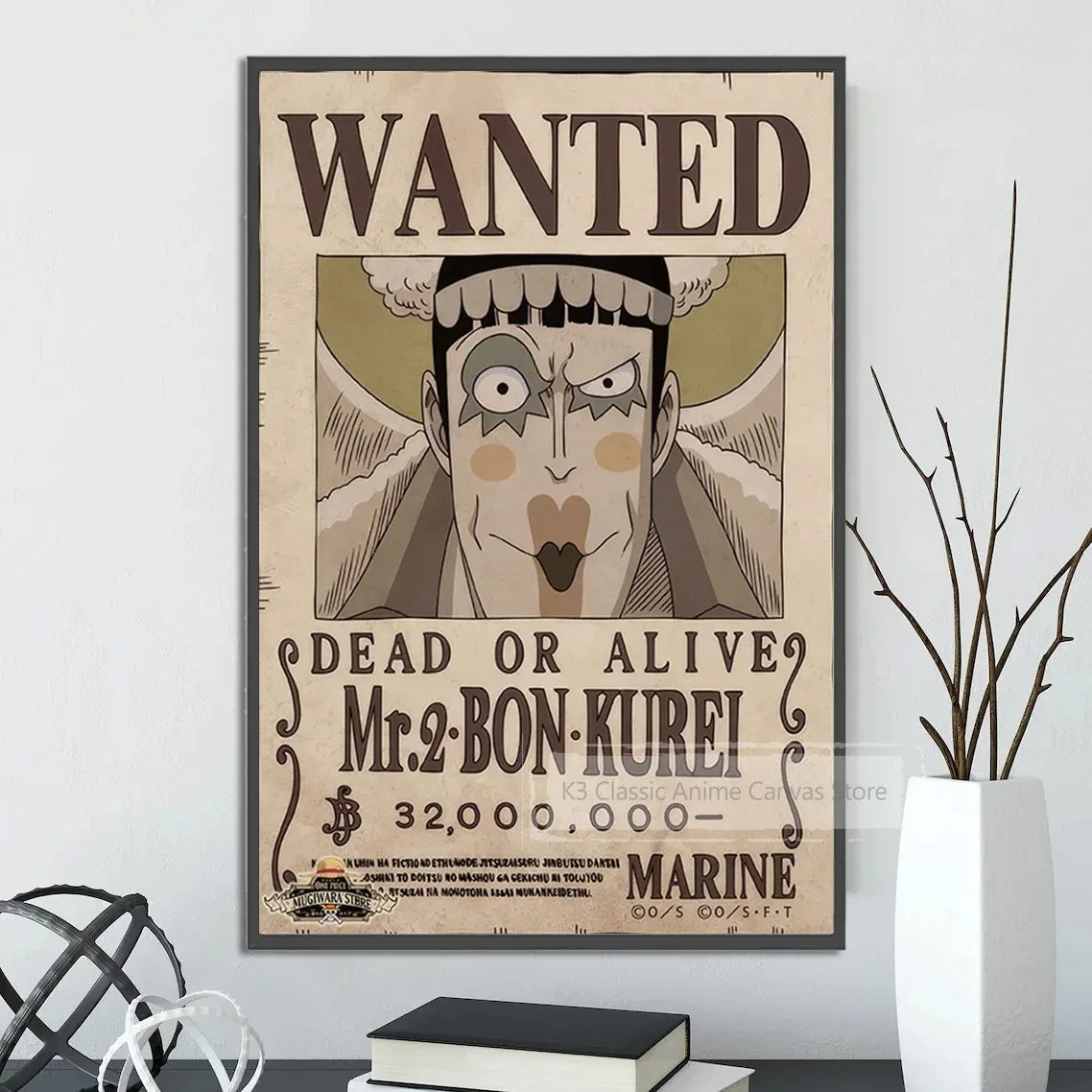 One-piece canvas poster, bounty list, Luffy wallpaper, Ace, Nami figures, home decor, Zoro anime painting, Sanji wall art