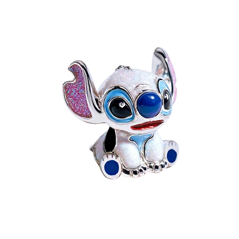 New Disney Stitch Charm Pendant, Winnie the Pooh, Toy Story, Marvel, ST Upside Down, Compatible with Bracelets and Necklaces, for DIY Jewelry, Gift for Women