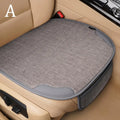 1 pc. Breathable Linen Car Seat Cover, Universal Four Season Front Protective Covers, Interior Protection, Chair Seat Cushion, Car Tools