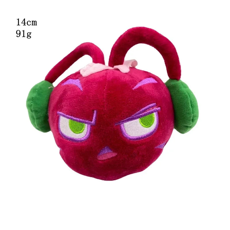 18cm Plants vs Zombies Peashooter Plush Toy Cute Snow Pea Threepeater Soft Stuffed Toys Gifts for Kids