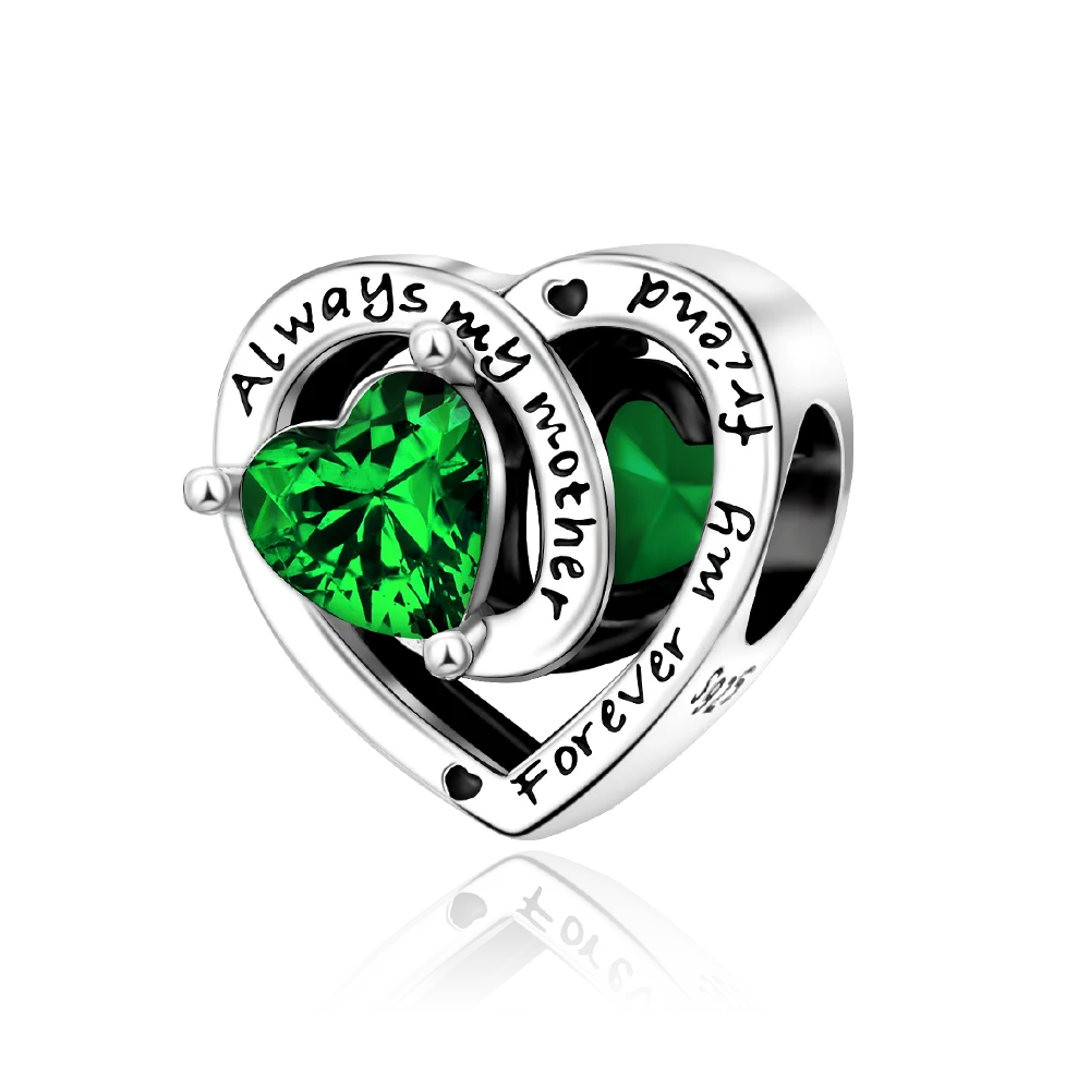 Colgante de plata de ley 925 con diseño de flor, árbol y manzana, cuentas finas DIY, compatible con pulseras de abalorios originales, joyería para mujer Diy - CR mark