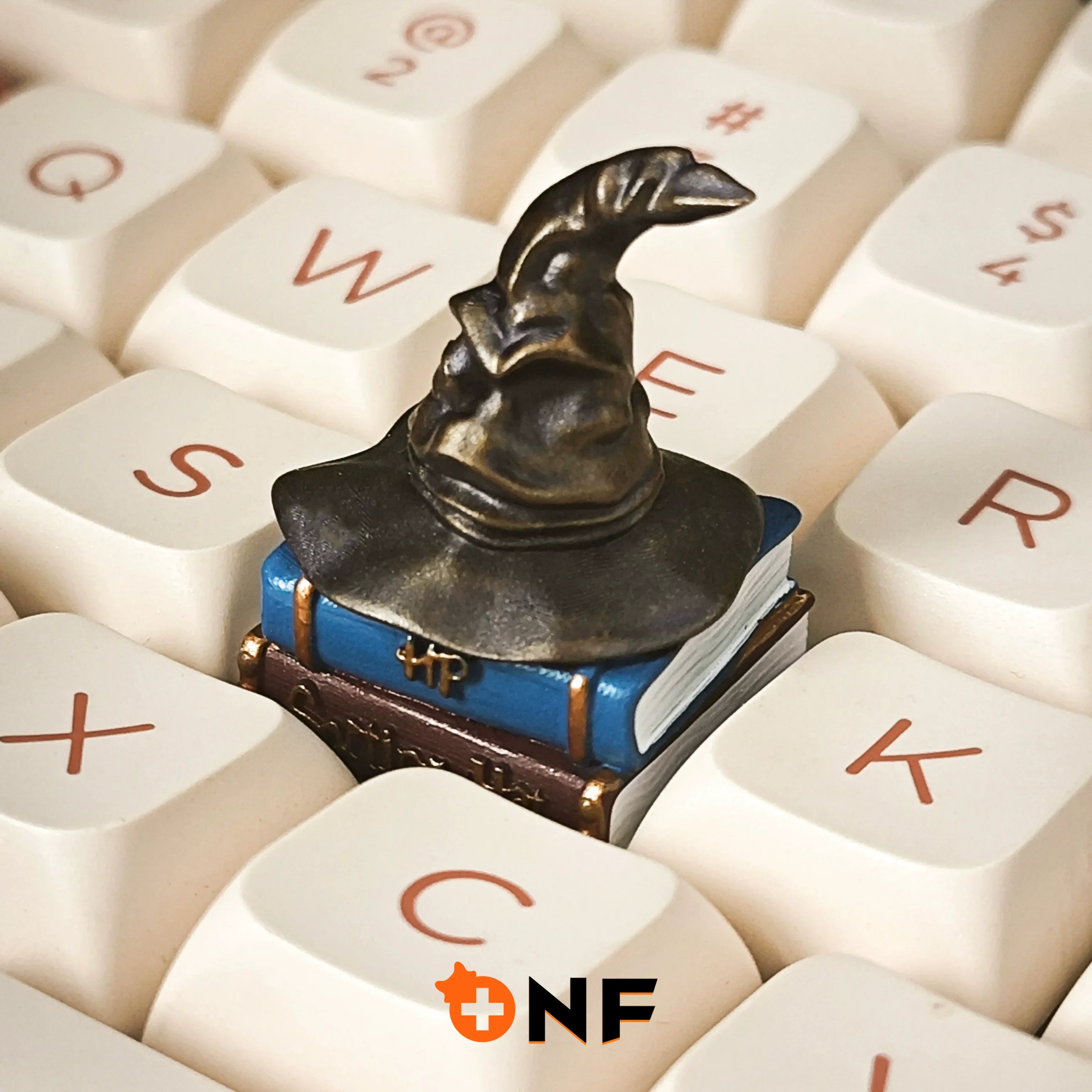 Gorros de Harry Potter, sombrero de clasificación, teclas de teclado mecánico Hogarts, teclas de resina personalizadas, regalo masculino Esc - CR mark