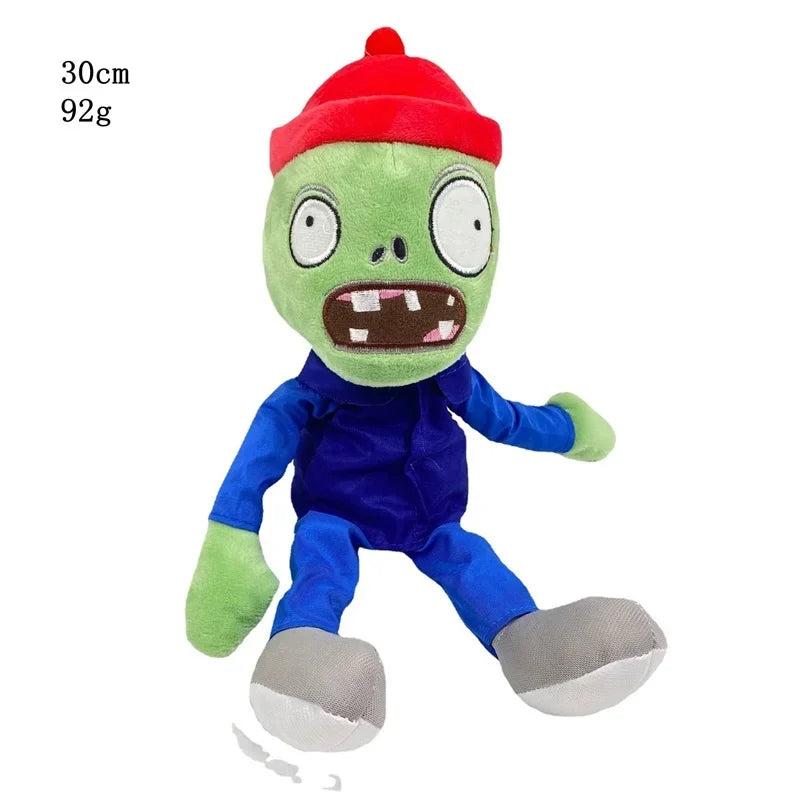 1 pc 30cm Plants vs Zombies Plush Toy PVZ Zombies Gargantuar Pirate Hat Zombies Soft Plush Toy for Kids Gift