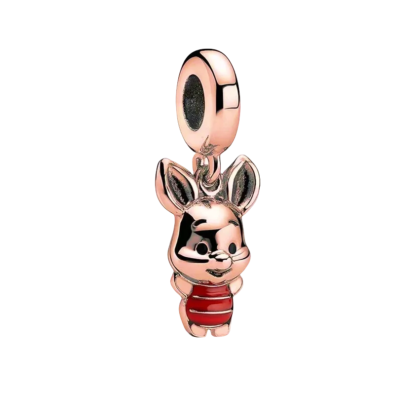 New Disney Stitch Charm Pendant, Winnie the Pooh, Toy Story, Marvel, ST Upside Down, Compatible with Bracelets and Necklaces, for DIY Jewelry, Gift for Women