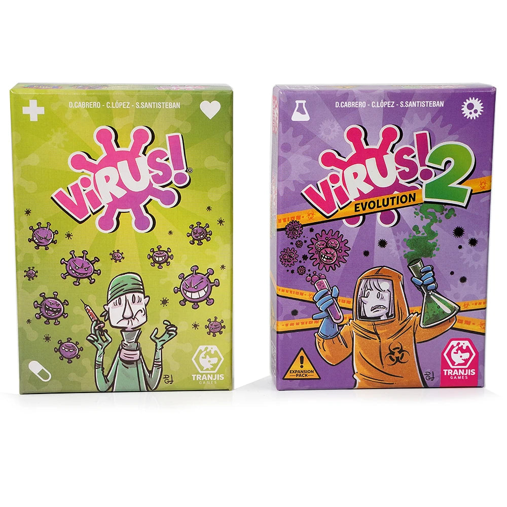 ¡Virus! - Juego de cartas - El Juego mas contagioso. Edicion Española. +8 años ¡VIRUS! 2 Evolución (Expansión) - Juego de cartas (