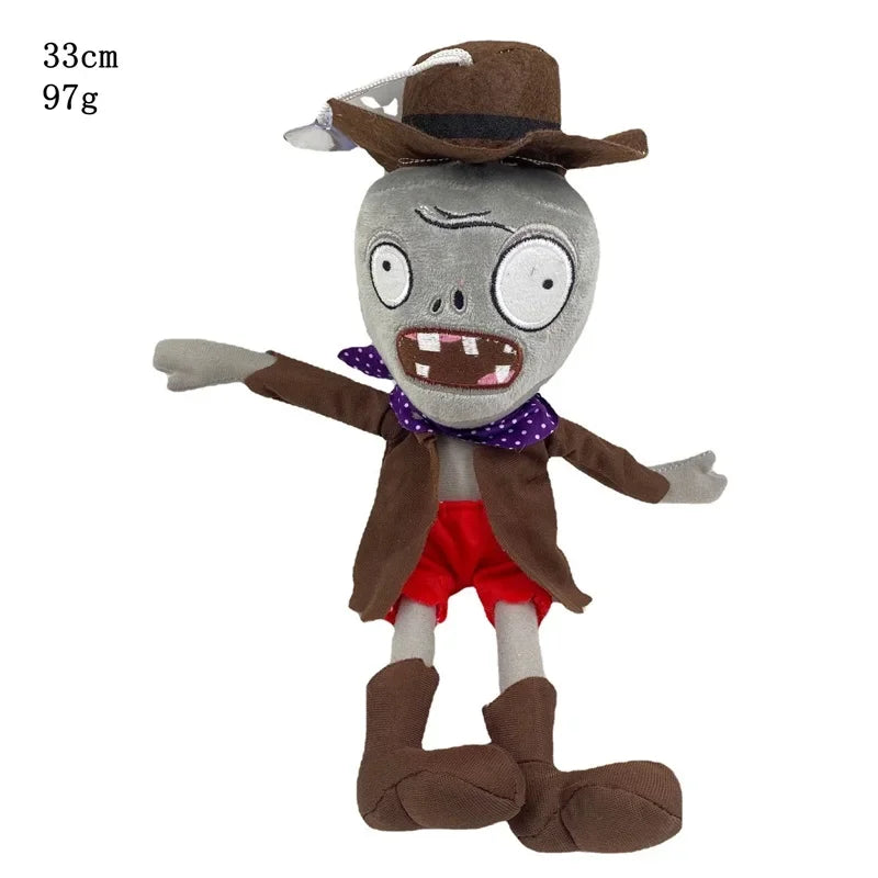 1 pc 30cm Plants vs Zombies Plush Toy PVZ Zombies Gargantuar Pirate Hat Zombies Soft Plush Toy for Kids Gift