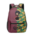 Conjunto de mochila Demon Slayer de Anime, bolsa de almuerzo, estuche para lápices, suministros escolares de gran capacidad, estudiantes de primaria, Tanjirou Nezuko - CR mark
