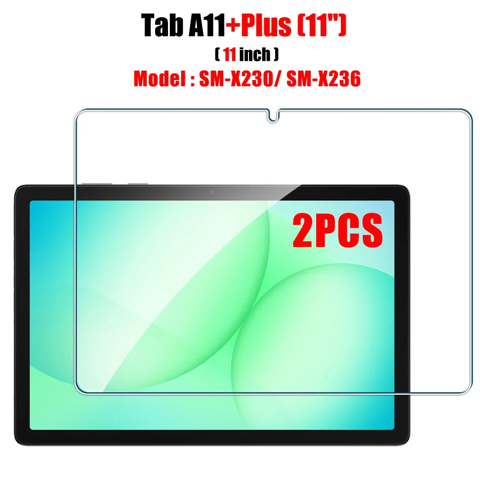 For Samsung Galaxy Tab A11 Plus A11+ Tempered Glass Screen Protector on Galaxy Tab A11 8.7 inch 2025 9H Film Accessories